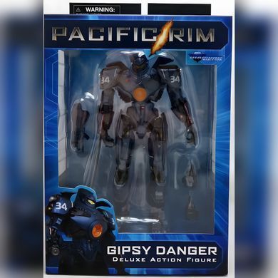 Колекційна екшн-фігурка робота Gipsy Avenger (Striker Eureka) Pacific Rim &mdash; бойовий меха-єгер з аксесуарами з Тихоокеанський Рубіж, рухома Action Figure Pacific Rim (Єгер №34)