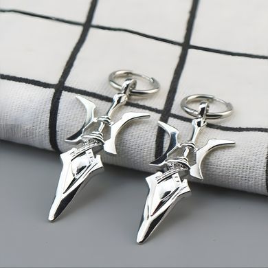 Серьги-кольца с подвесками фэнтезийные мечи, 3 &times; 1,1 см