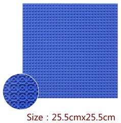 Опорная плита Синий цвет base plate Blue 25.5 x 25.5 см (32 x 32 точки) T543
