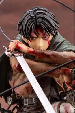 Фигурка аниме для геймеров Леви Аккерман Attack on Titan Rival Ackerman Статуэтка Атака Титанов 16см Action Figure