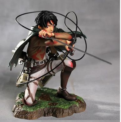 Фигурка аниме для геймеров Леви Аккерман Attack on Titan Rival Ackerman Статуэтка Атака Титанов 16см Action Figure