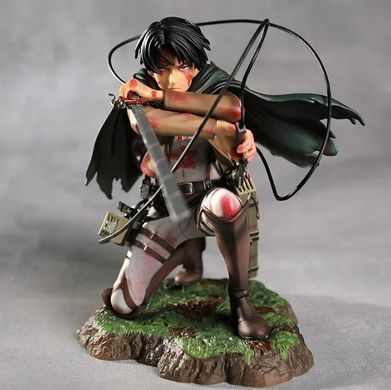 Фигурка аниме для геймеров Леви Аккерман Attack on Titan Rival Ackerman Статуэтка Атака Титанов 16см Action Figure