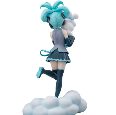 Колекційна аніме фігурка статуетка Hatsune Miku x Cinnamoroll з кроликом, collection figure anime Vocaloid 21см