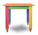 Детский набор "Карандашики" 60х60 столик и стульчик 1шт (цвет столешницы - оранжевый)