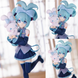 Колекційна аніме фігурка статуетка Hatsune Miku x Cinnamoroll з кроликом, collection figure anime Vocaloid 21см