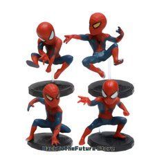 Набір з 4 міні-фігурок "Людина павук" Spider Man Superhero Marvel Marvel