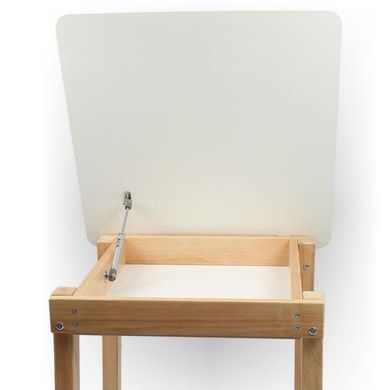 Столик "Woody" 60х60 с пеналом принт - Азбука