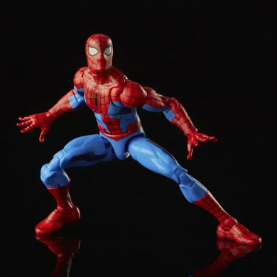Колекційна фігурка Spider-Man (Людина-павук, Пітер Паркер) Marvel Comics Legends Series 15 см з павутиною та змінними руками