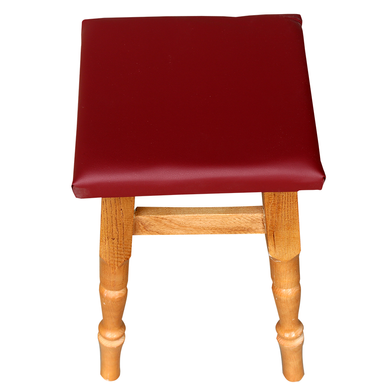 Кухонный табурет с мягким сиденьем “Красный”