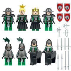 Набор фигурок человечков " Дух леса медведь " 8шт figures sets medieval 8pcs M8110
