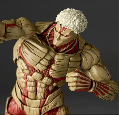 Коллекционная аниме фигурка Armored Titan Attack on Titan Shingeki no Kyojin (Атака титанов) 18 см &ndash; экшн-фигурка Бронированный Титан
