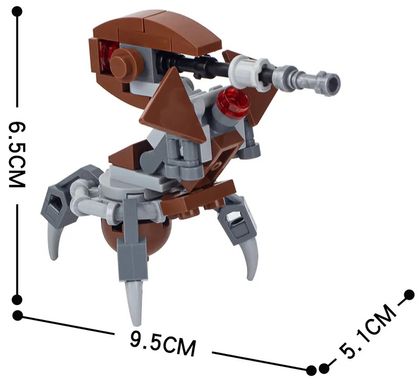 Фігурка снайпер дроїд Зоряні війни figures Sniper droid Star Wars MOC2021