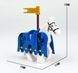 Фигурка рыцарский Конь 2 шт figurine of a knight's horse 1604F-C