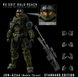 Колекційна фігурка Jun-A266 Noble Three / Спартанець Halo Reach 18 см &mdash; Halo: Reach action figure collectible