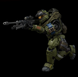 Колекційна фігурка Jun-A266 Noble Three / Спартанець Halo Reach 18 см &mdash; Halo: Reach action figure collectible