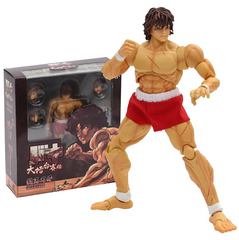 Аниме фигурка Baki Hanma Baki the Grappler 18 см &ndash; коллекционная подвижная action figure Баки Ханма с аниме &laquo;Боец Баки&raquo; / collectible anime figure
