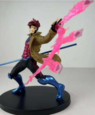 Коллекционная фигурка Гамбит Реми Лебо с эффектами &mdash; статуэтка, Gambit Marvel X-Men Marvel collectible figure, 18см