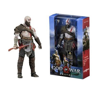Фігурка Kratos / Кратос &ndash; God of War (Бог війни) &ndash; Ігровий персонаж, колекційна фігурка з сокирою Leviathan / Левіафан