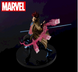 Коллекционная фигурка Гамбит Реми Лебо с эффектами &mdash; статуэтка, Gambit Marvel X-Men Marvel collectible figure, 18см