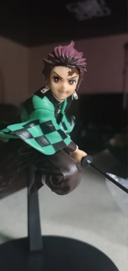 Коллекционная аниме фигурка Тандзиро Камадо / Tanjiro Kamado Demon Slayer Kimetsu no Yaiba 16 см - Тандзиро Камадо Клинок, рассекающий демонов anime collectible figure