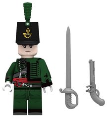 Фигурка Британский Офицер 95-го стрелкового полка 18 век Историческая серия figures 95th Rifles Officer 18 century MJQ142