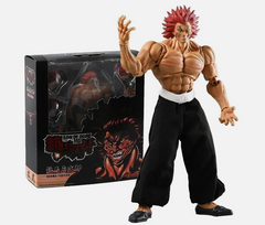 Коллекционная подвижная фигурка Hanma Yujiro Baki Son of Ogre 18 см &mdash; аниме action figure Баки Сын Огра для коллекции