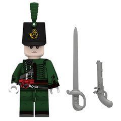 Фигурка Британский Офицер 95-го стрелкового полка 18 век Историческая серия figures 95th Rifles Officer 18 century MJQ142