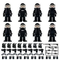 Набор фигурок человечков военные Морские котики 8шт figures sets special forces S.W.A.T. 8pcs M8089
