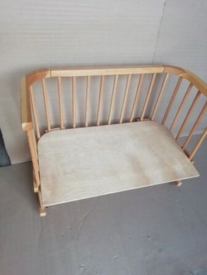 Кроватка приставная Baby dream classic 100×45, лакированная