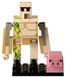Фигурка железный голем со свиньей figures Iron Golem with pig Minecraft XH355