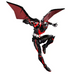 Колекційна екшн-фігурка Batman Beyond DC Comics&mdash; Бетмен Майбутнього з крилами, 18 см