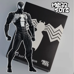 Коллекционная фигурка Spider-Man Symbiote Black Suit 16 см Marvel &ndash; статуэтка Человек-паук Симбиот в черном костюме