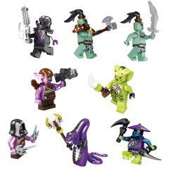 Набір фігурок чоловічків ніндзя 8шт привиди та орки figures sets Ninjago 8pcs Ninjago Ghost Assassin VS017