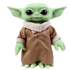 Фигурка Йоды Малыш Грогу Мандалорец 28 см ПВХ Action Figure 28cm Pvc Grogu Doll Plush Toys Yoda Baby The Mandalorian