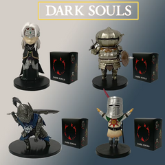Набор коллекционных мини-фигурок Dark Souls &mdash; Рыцарь Солнца Солер, Луковый Рыцарь, Серебряный Рыцарь и Хранительница Огня, 4 шт
