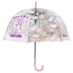 Зонтик детский "Единорожки" розовый