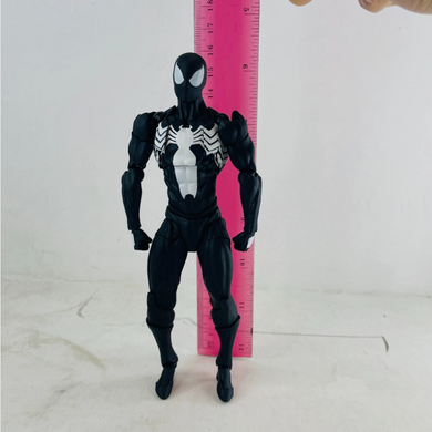 Коллекционная фигурка Spider-Man Symbiote Black Suit 16 см Marvel &ndash; статуэтка Человек-паук Симбиот в черном костюме