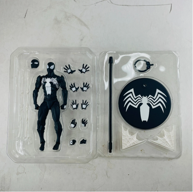 Коллекционная фигурка Spider-Man Symbiote Black Suit 16 см Marvel &ndash; статуэтка Человек-паук Симбиот в черном костюме