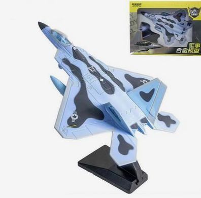 Интерактивная модель военного самолета со светом и звуком (F-22 Raptor Fighter Jet)