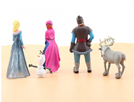 Набір ігрових фігурок 5шт "Крижане серце Frozen" Ельза, Анна, Крістоф, Свен та Олаф