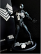 Коллекционная фигурка Spider-Man Symbiote Black Suit 16 см Marvel &ndash; статуэтка Человек-паук Симбиот в черном костюме