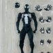 Коллекционная фигурка Spider-Man Symbiote Black Suit 16 см Marvel &ndash; статуэтка Человек-паук Симбиот в черном костюме