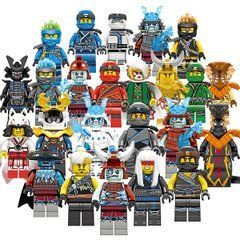Набор фигурок человечков ниндзяго 24шт ледяные воины figures sets Ninjago 24pcs DG1002