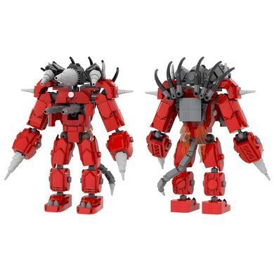 Конструктор Титан Большой бурильщик Скибиди Туалет figures Super Titan Drill Man Skibidi Toilet MOC1470