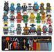 Набор фигурок человечков ниндзяго 24шт ледяные воины figures sets Ninjago 24pcs DG1002