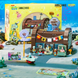 Конструктор SpongeBob / Губка Боб Квадратні Штани Krusty Krab / Красті Краб &ndash; 3D набір ресторану з мультсеріалу / збірний constructor DIY будинок із деталей 305&times;210&times;256 мм / дитячий конструктор для хлопчиків і дівчаток