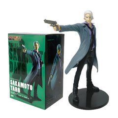 Колекційна фігурка Нагумо Сакамото (Nagumo) Sakamoto Days 21 см, аніме-фігурка з пістолетом та підставкою