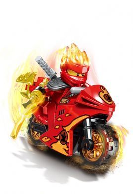 Набор фигурок человечков ниндзяго на мотоциклах 8шт figures sets Ninjago bike 8pcs 61015