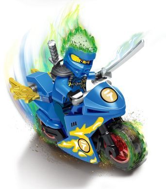 Набор фигурок человечков ниндзяго на мотоциклах 8шт figures sets Ninjago bike 8pcs 61015