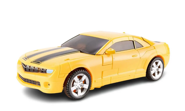 Игрушка Робот-трансформер Бамблби Bumblebee автобот с механическим оружием из Трансформеры: Темная сторона Луны, 18 см - Optimus Prime